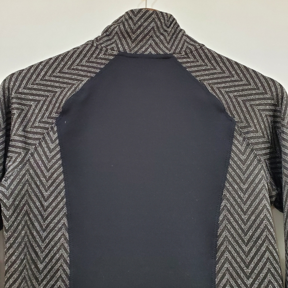 Champion Herringbone Zip-up Top Women's Size M - Picture 9 of 11